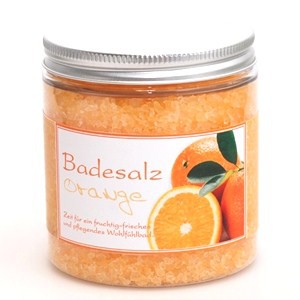 Badesalz Orange